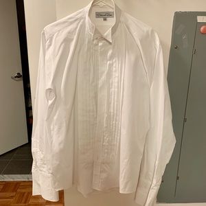 Oscar de la Renta Tuxedo Dress Shirt